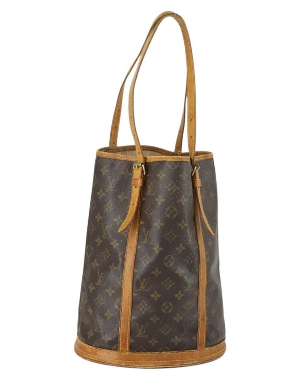 LOUIS VUITTON Monogram Bucket GM Shoulder Bag M42236 LV Auth ka1121